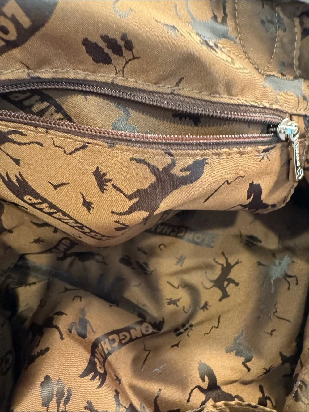 Longchamp Le Pliage Cuir Tote Bag Beige Blush Leather